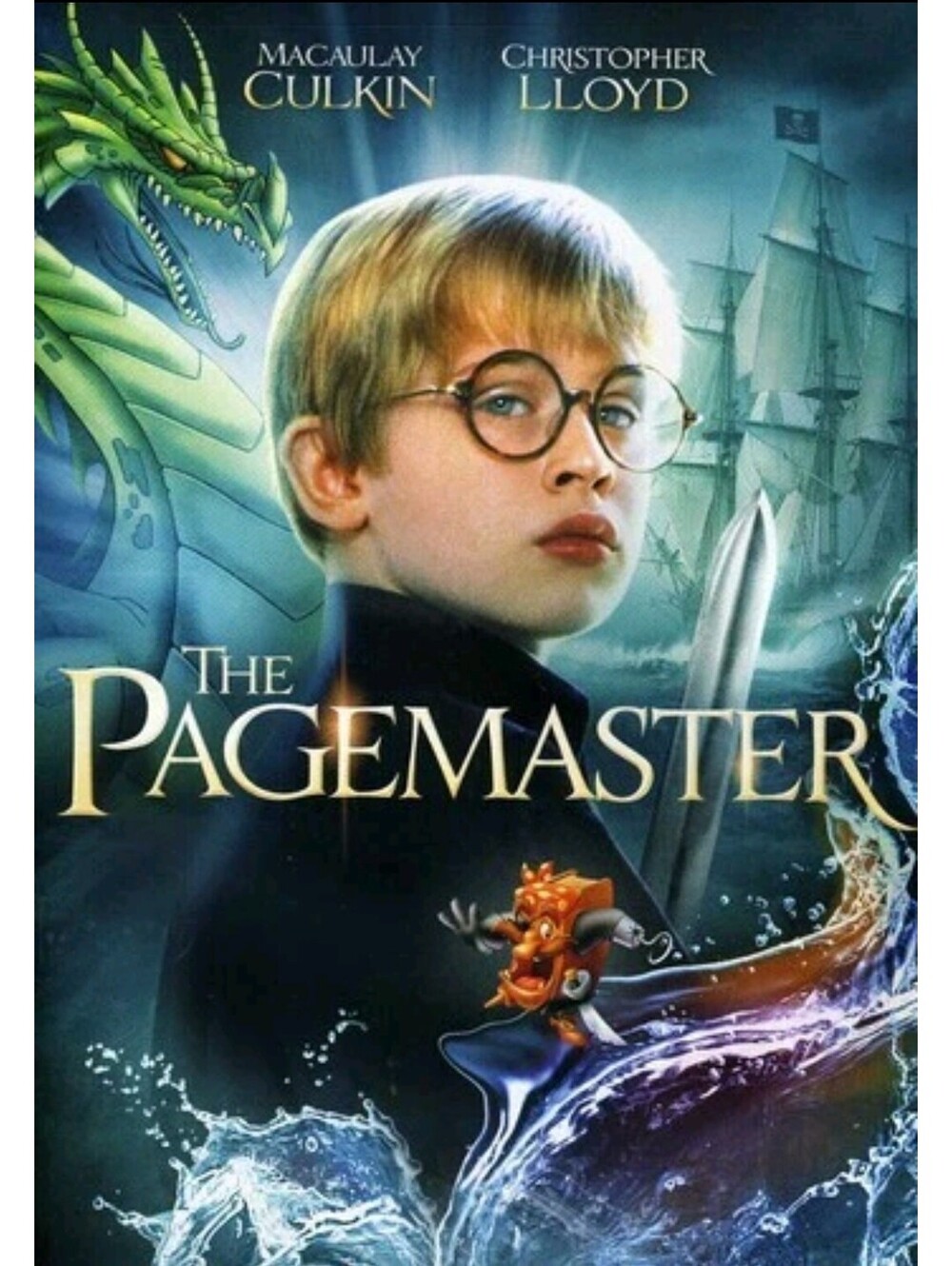 The Pagemaster 1994 [ DVD, 2013 ] Macaulay Culkin Christopher Lloyd